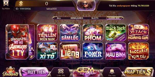 Kinh nghiệm chơi game bài đổi thưởng Gemwin nhanh thắng