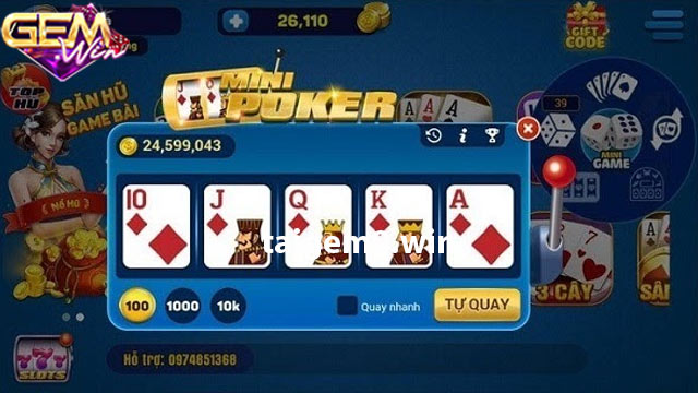 Một vài lưu ý khi chơi Mini Poker mà bet thủ nên nhớ