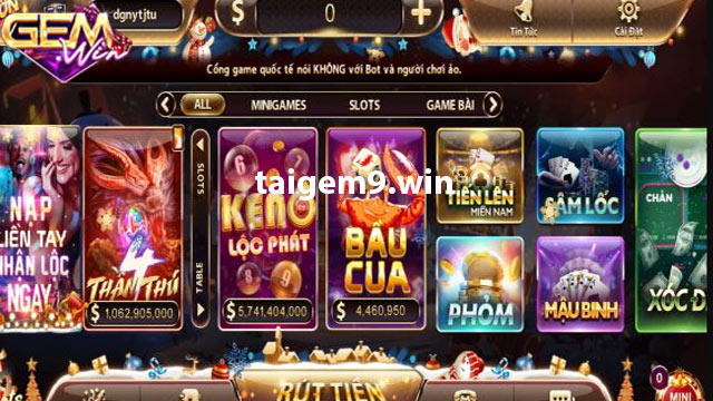 Keno Lộc Phát tựa game hàng đầu năm 2024 ở Gemwin